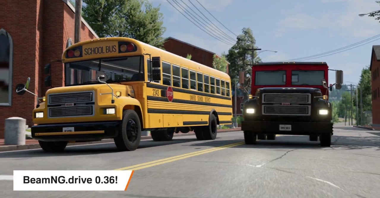 BeamNG.Drive Patch 0.36 - List of Changes and Improvements!